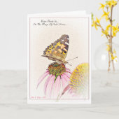 Hoop drijft in... Inspirerend Kaart (Gele Bloem)