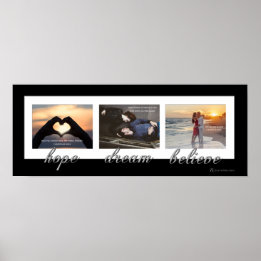 Hoop, Droom, Geloof Pas Getrouwd Poster