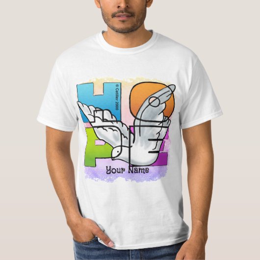 Hoop Duif T-shirt (Voorkant)