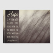 HOOP EEN ding met veren (Voorkant)