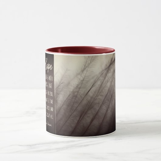 HOOP EEN ding met veren Mok (Midden)