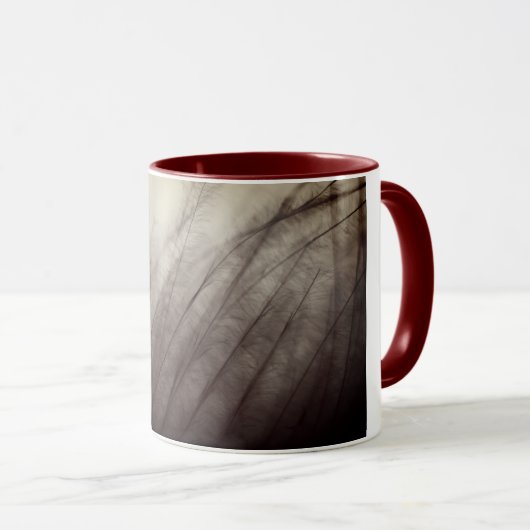 HOOP EEN ding met veren Mok (Voorkant rechts)