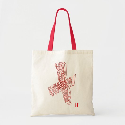 Hoop een goede designtas tote bag (Voorkant)