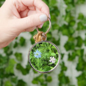Hoop een grote Premium Round Sleutelhanger (Hand)