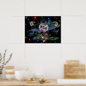 Hoop een helpende hand poster (Keuken)