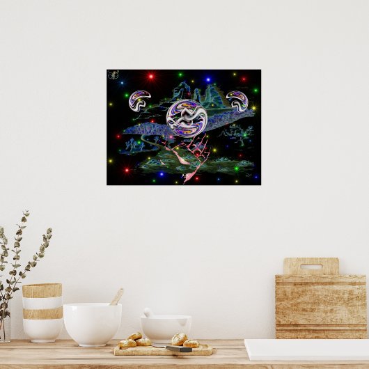 Hoop een helpende hand poster (Keuken)