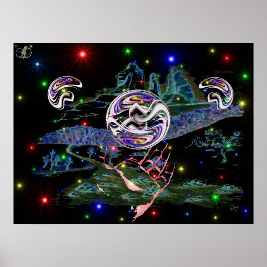 Hoop een helpende hand poster (Voorkant)