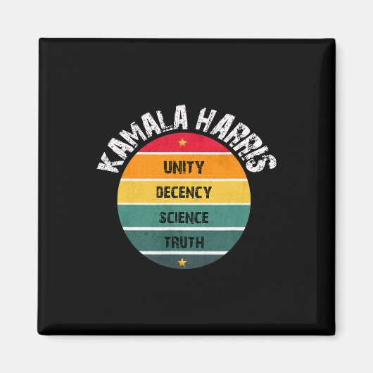 Hoop Eenheid Decency Wetenschap Waarheid Inaugurat Magneet (Voorkant)