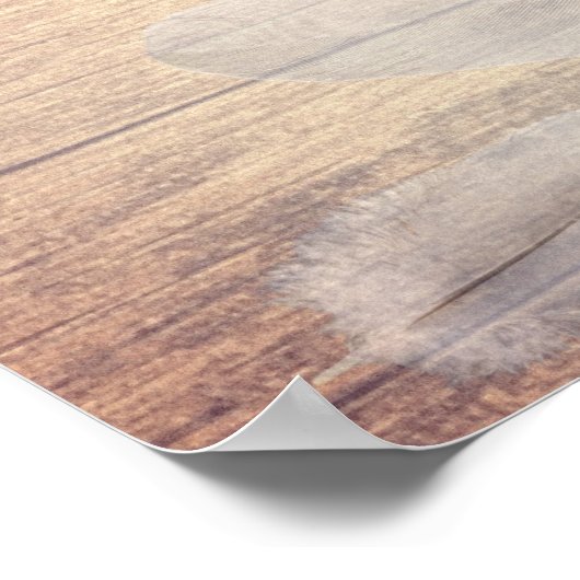 Hoop Elk Christelijk Poster van het Roos van de Ma (Hoek)