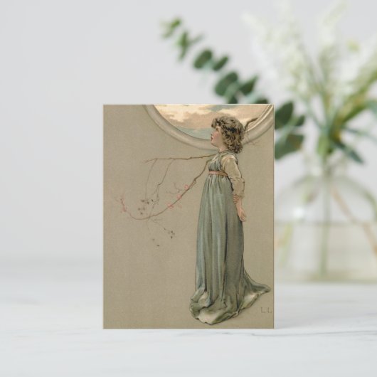 hoop en angst briefkaart (Staand voorkant)