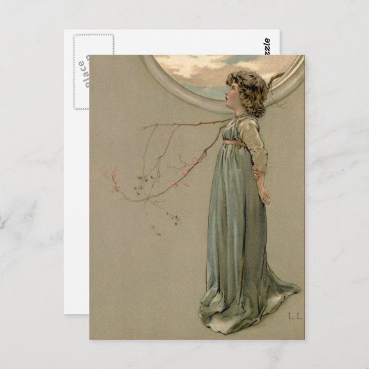 hoop en angst briefkaart (Voorkant / Achterkant)