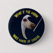 Hoop en dromen ronde button 5,7 cm (Voorkant)