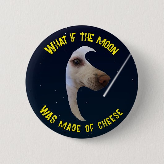 Hoop en dromen ronde button 5,7 cm (Voorkant)