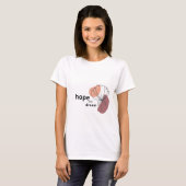 Hoop en droom t-shirt (Voorkant volledig)