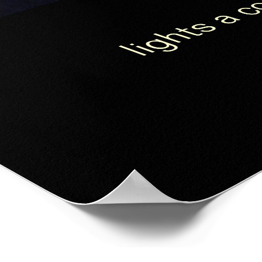 Hoop en geloof, demotiverend poster (Hoek)