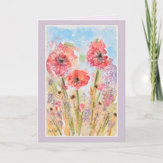 Hoop en herstel gebedskaart kaart (Voorkant)