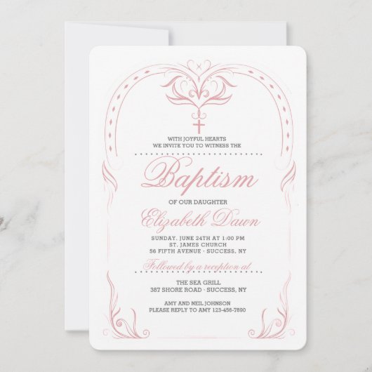 Hoop en Inspiratie Uitnodiging (Voorkant)