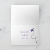 hoop en seringen kaart (Binnen)