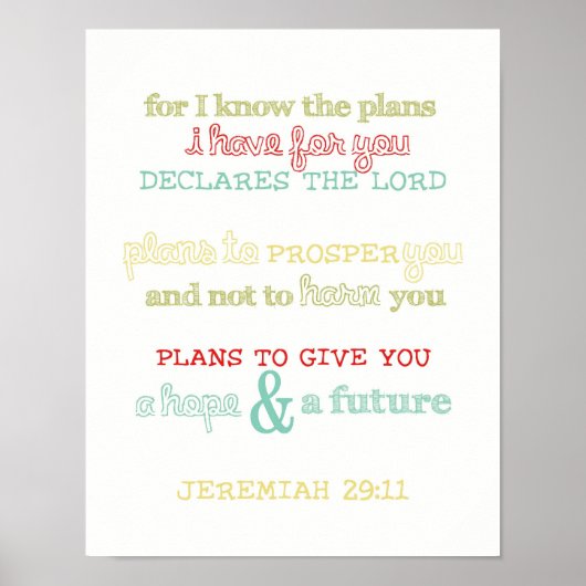 hoop en toekomstige poster afdrukken (Voorkant)