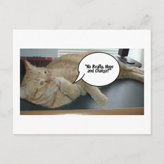 Hoop en verandering briefkaart (Voorkant)