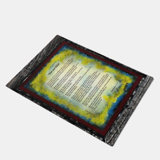 Hoop en verlichting deurmat (Schuin)