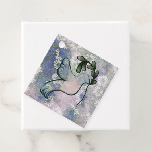 Hoop en vrede bedankjes labels (In situ)