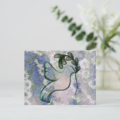 Hoop en vrede briefkaart (Staand voorkant)