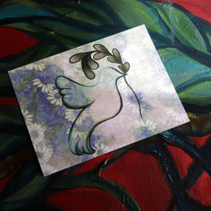 Hoop en vrede briefkaart