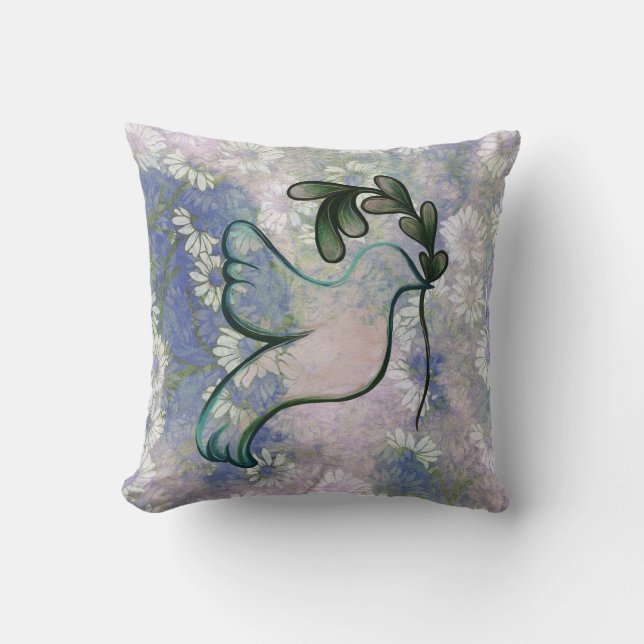 Hoop en vrede kussen (Voorkant)