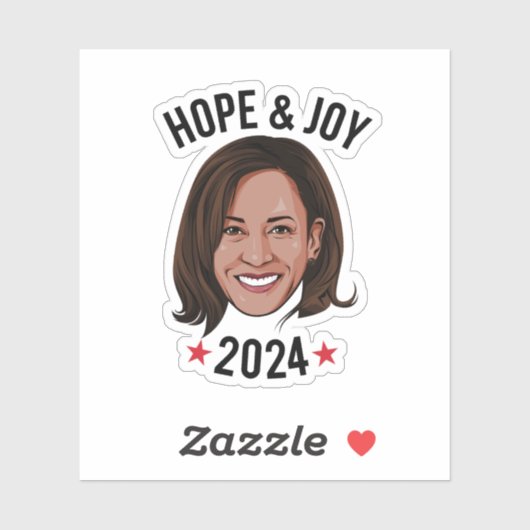 Hoop en vreugde - Kamala Sticker (Vel)