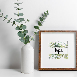 Hoop Eucalyptus Poster