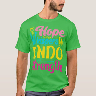 Hoop fluistert endo kracht t-shirt