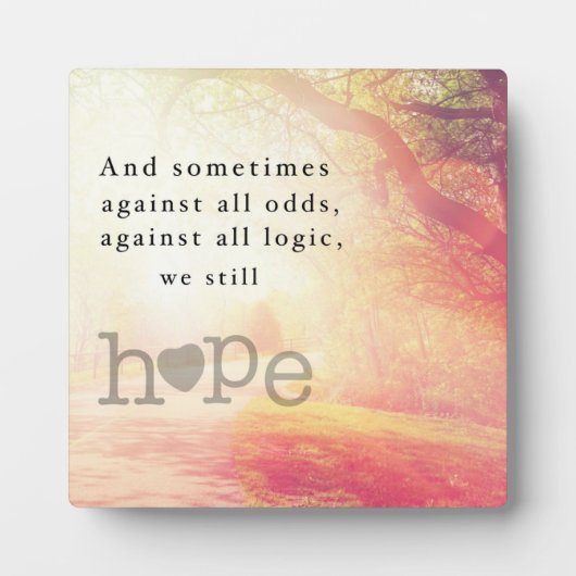 Hoop Fotoplaat (Voorkant)