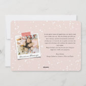 Hoop Geloof Liefde Script Religieuze Kerstmis Foto Feestdagenkaart (Achterkant)