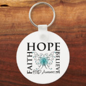 Hoop gelooft geloof in geloof - Polycysteus Nierzi Sleutelhanger (Voorkant)