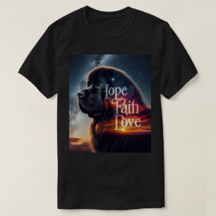 Hoop Geloven Liefde Newf T-shirt