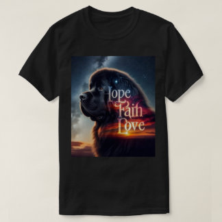 Hoop Geloven Liefde Newf T-shirt