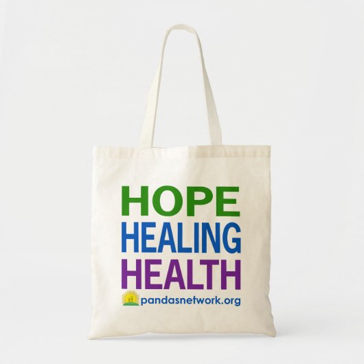 Hoop, genezing, gezondheidstas met volledige kleur tote bag (Voorkant)