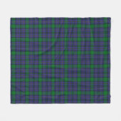 Hoop Geruit Fleece Deken (Voorkant (Horizontaal))