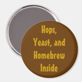 Hoop, Gist, en Homebrew Inside Magneet (Voorkant / Achterkant)
