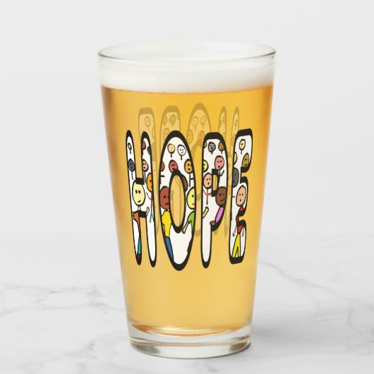 Hoop Glas (Voorkant gevuld)