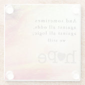 Hoop Glazen Onderzetter (Achterkant)