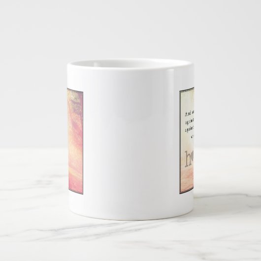 Hoop Grote Koffiekop (Voorkant)