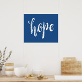 Hoop - Hand Lettering Typografie Design Poster (Keuken)