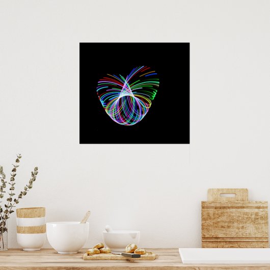 Hoop Heart Poster (Keuken)