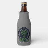 Hoop hoofd bierkoeler voor ambachtelijk bier (Fles Voorkant)