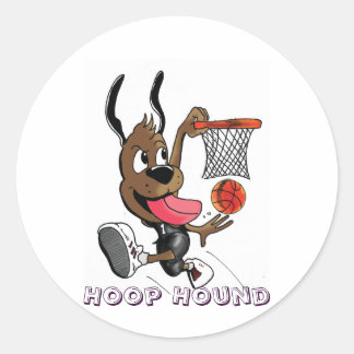 Hoop Hound sticker
