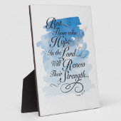 Hoop in de Heer - Isaiah 40 Fotoplaat (Zijkant)