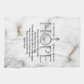 Hoop in de Lord Scripture Verse Isaiah 40:31 Theedoek (Horizontaal)