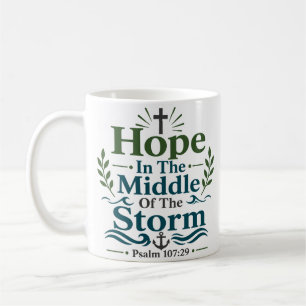 Hoop In De Storm Moedige Hoop Citaat Koffiemok